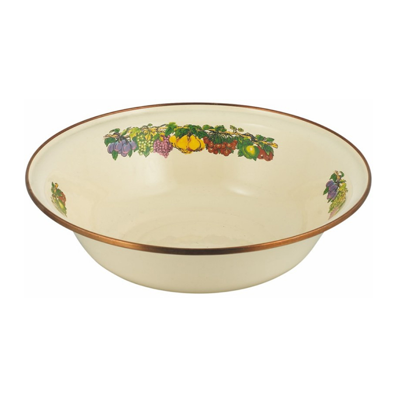 Emali ruostumattomasta teräksestä pyöreä vanteen pesuallas