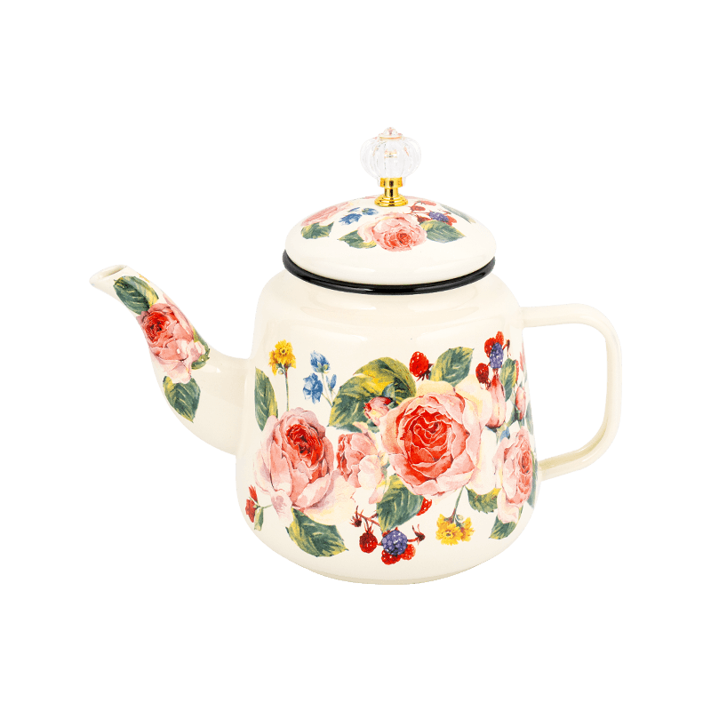 TK510 Painettu Saudi -emali -vedenkeitin