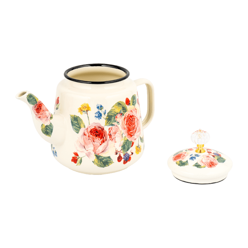 TK510 Painettu Saudi -emali -vedenkeitin