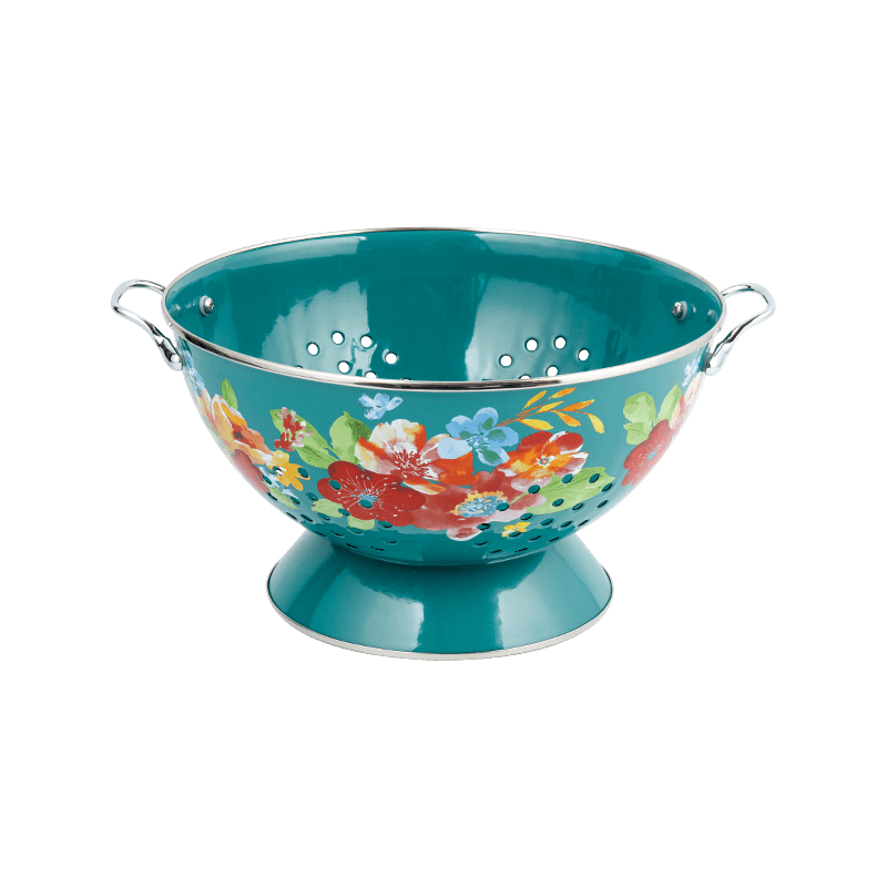 Vintage emalit hedelmäkori