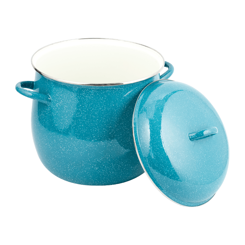 26 cm emali korotettu varastossa