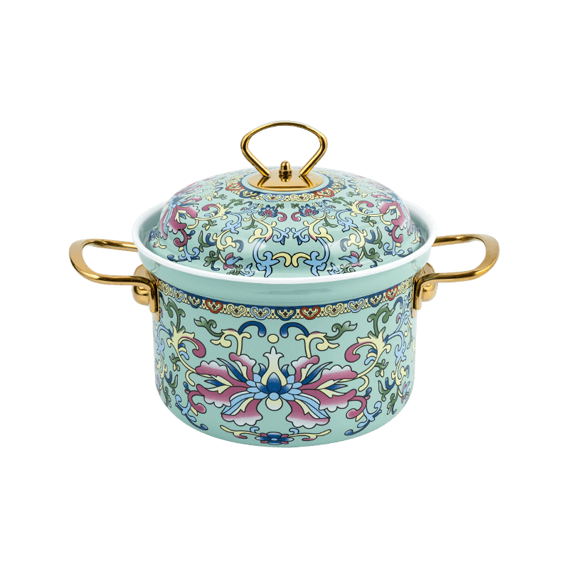 753d emali leimahdutettu vanteen vuotokestävä suora ruukku