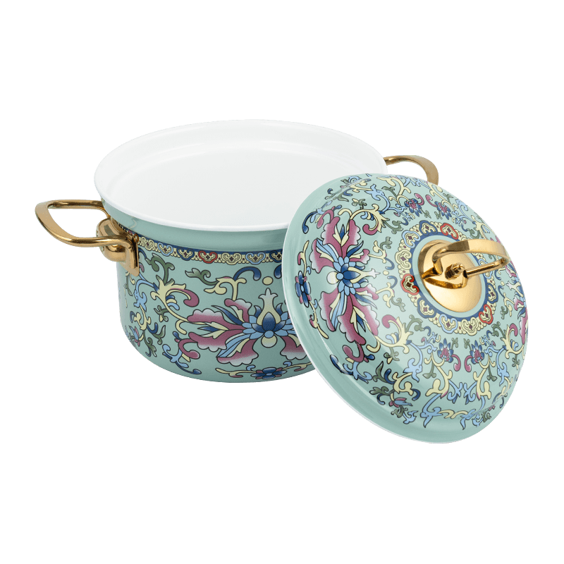 753d emali leimahdutettu vanteen vuotokestävä suora ruukku